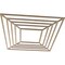 Ekena Millwork Raven Wood Fretwork Pierced Ceiling Medallion, Birch, 22"OD x 8 1/8"ID x 3/8"T CMWP22X22X0375RABI - alternate 3